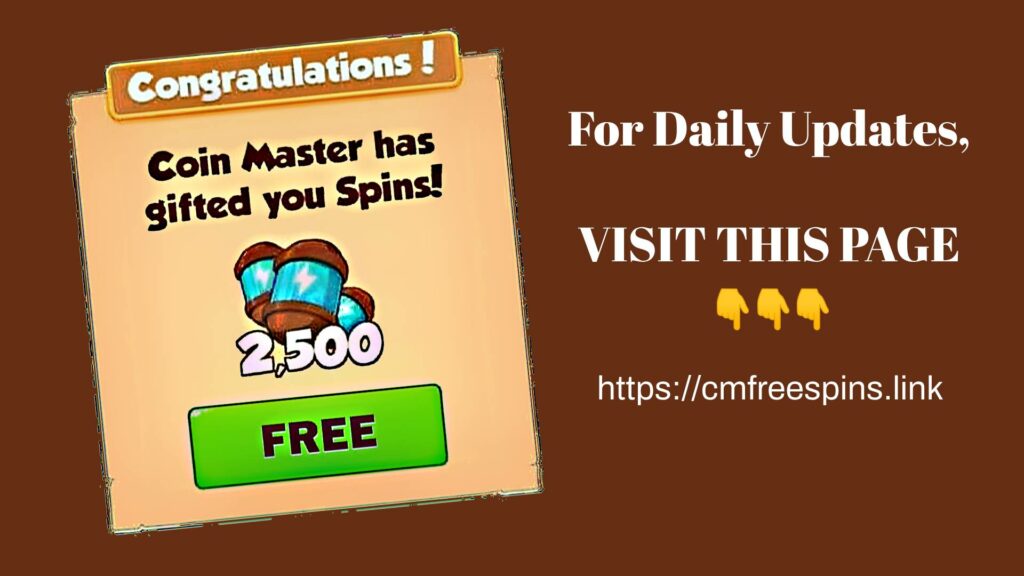 coin master free spins 2500